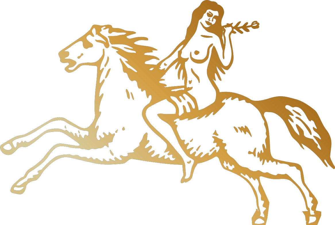 Prairie Boys Supply Co. horse and rider